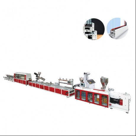 JWELL PVC windo High Speed ​​Profile Extrusion Line