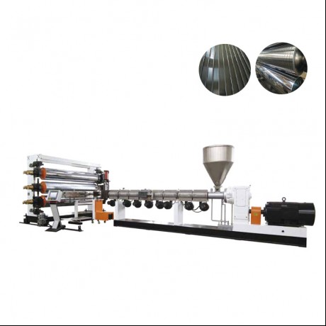 HDPE/PP T-Grip Mpempe akwụkwọ Extrusion Line