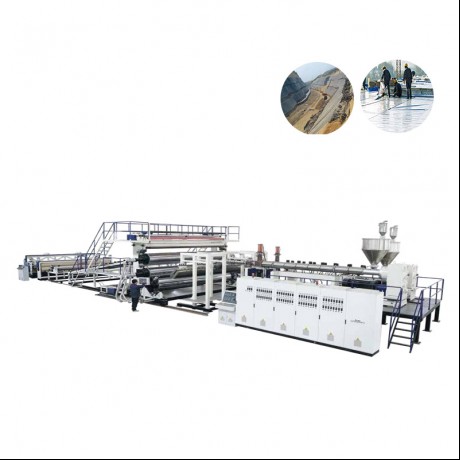 TPO PVC Eva Pee Waterproof Sheet Extrusion Line