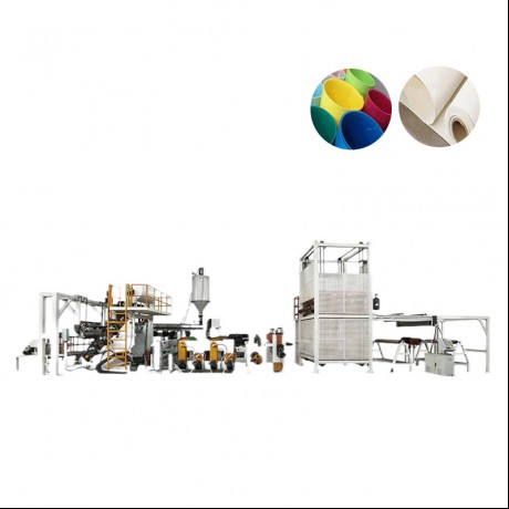TPO+PP Ụfụfụ mejupụtara mpempe akwụkwọ extrusion Line