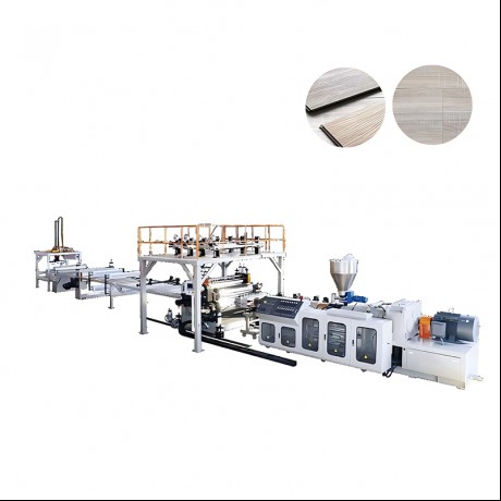 SPC Stone-plastic Environment Floor Extrusion Line si Jwell Machinery China