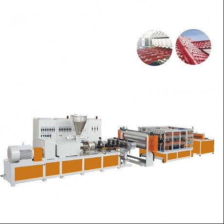 PVC Single/Multi Layer Heat Ikpuchi Corrugated Board&Step-Roofing Extrusion Line si Jwell Machinery China