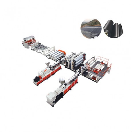 High polima mejupụtara Waterproof Roll Extrusion Line